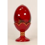 Royal Doulton Flambe Egg on Stand