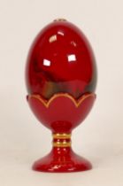Royal Doulton Flambe Egg on Stand