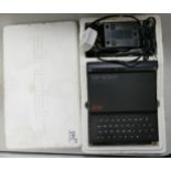 Sinclair ZX81 with Memopak 16k in original styrofoam housing. Untested