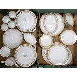 A Large Collection of Royal Albert Burlington Pattern Tea and Dinnerware to include Lidded