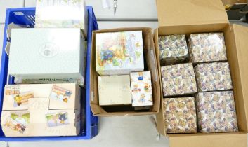 A Quantity of Boxed Cherished Teddies Resin Bears.