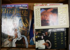 A Small Collection of Boks on The British Royal Family to include Biographies on Diana and
