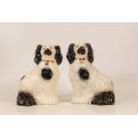 Beswick Pair of Staffordshire Spaniels, 378-6 L and 378-2 R (2)