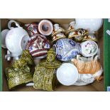 A Mixed Collection of Ceramic items to include Wedgwood Mirabelle, Art Pottery Lustre Vase,