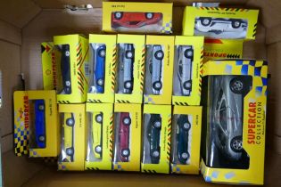 A collection of Shell Promotional Sportscar Collection Model Toy cars