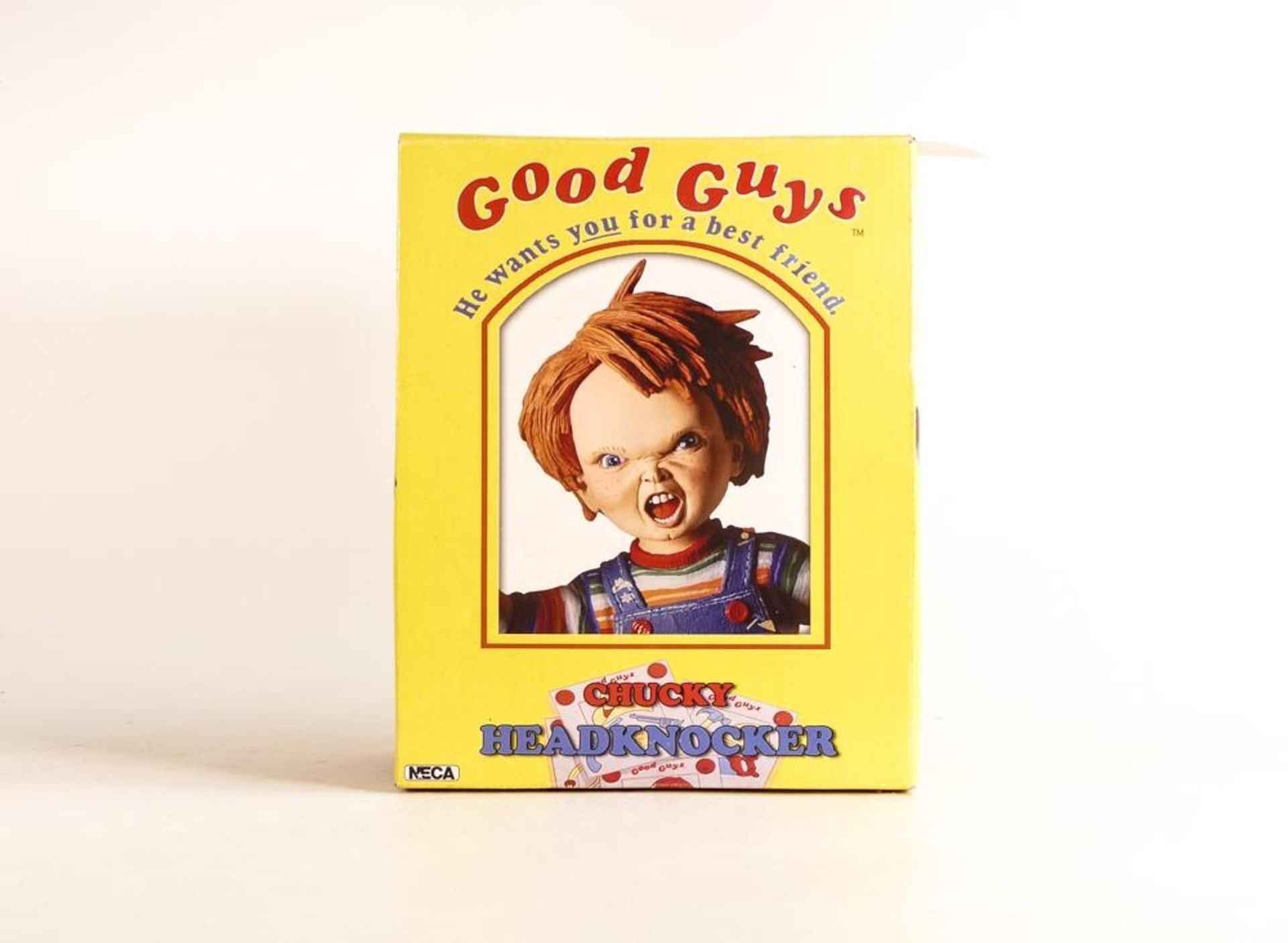 Boxed NECA Chucky HeadKnocker Chucky Doll, boxed but unchecked - Image 5 of 5