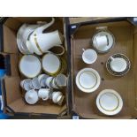 A Mixed Collection of Tea and Dinnerware to include Wedgwood Adelphi Pattern Teapot and Bowls,