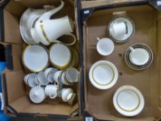 A Mixed Collection of Tea and Dinnerware to include Wedgwood Adelphi Pattern Teapot and Bowls,