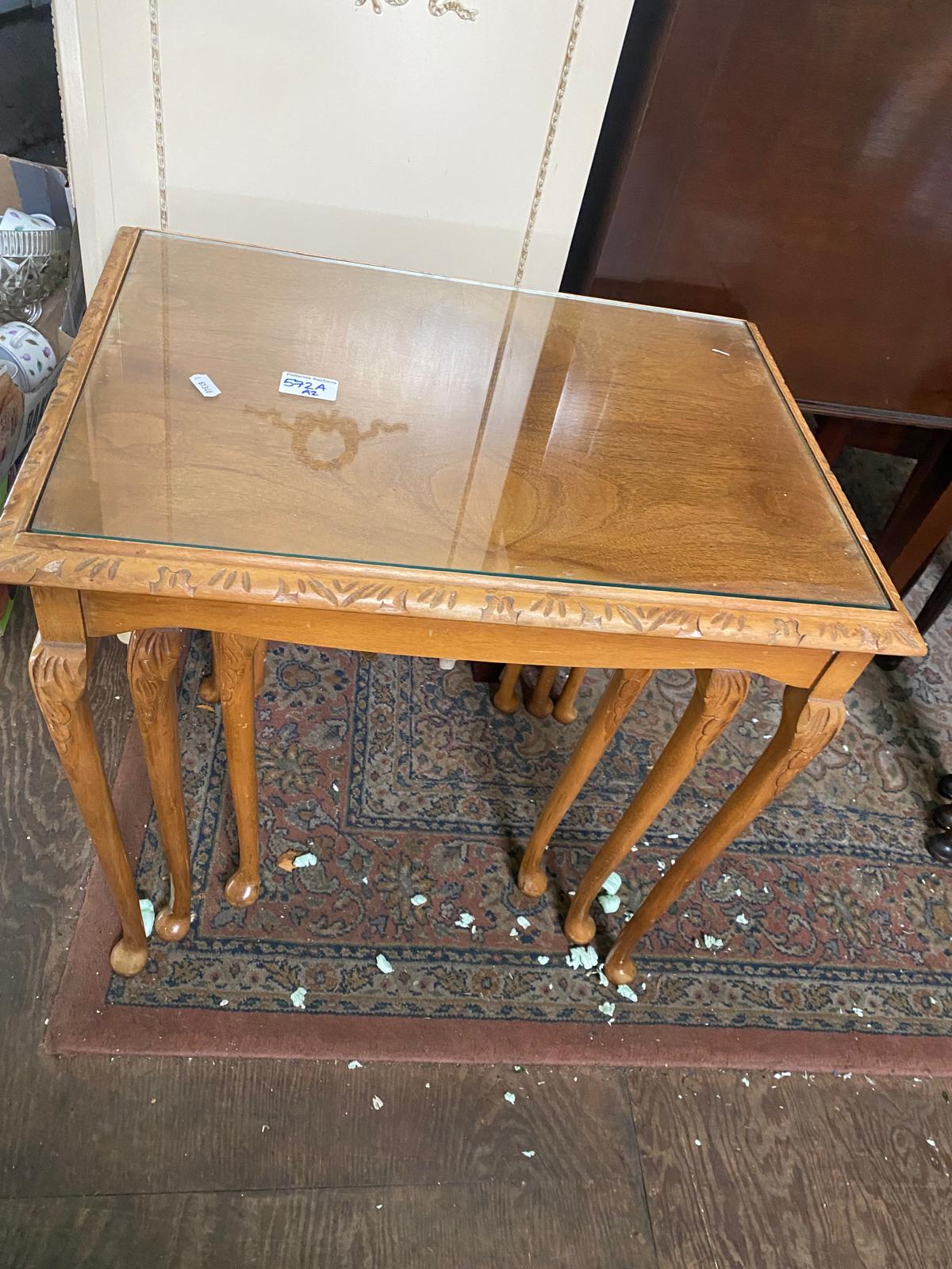 Nest of 3 occasional tables.