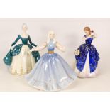 Three Royal Doulton Lady Figures to include Laura HN3136, Regal Lady HN2709 and Jennifer HN2392 (3)