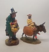 Two Character Figures to include Beswick Susie Jamaica 1347 together with The Mask Seller HN2103 (2)