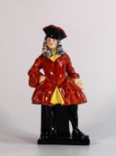 Royal Doulton early figure Captain Macheath HN464. Good condition with some minor scuffs to red