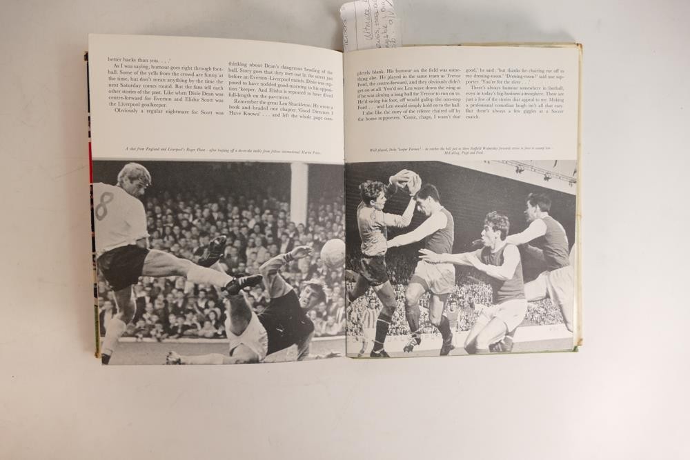 A collection of 1960's football books including FA Book for Boys 21 1968, Soccer the International - Image 8 of 23