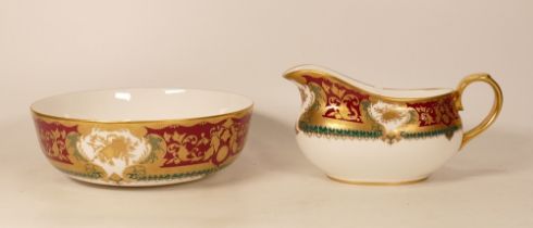 De Lamerie Fine Bone China heavily gilded Special Commission for Sergey & Galina Tulub patterned