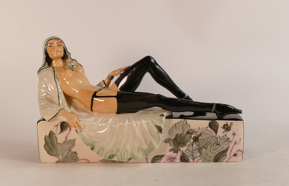 Peggy Davies Erotic 'Temptress' Figurine, Artist Original Colourway 1/1, by Victoria Bourne