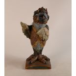 Burslem Pottery Stoneware The Defender Court Room Series Grotesque Bird, Inspired by Martin Bros,,