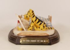 Royal Doulton Winnie the Pooh Tableau I found somebody just like me WP22 on wooden base