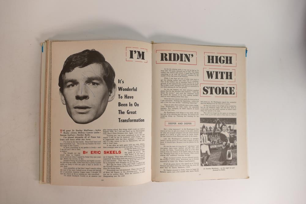 Two copies of signed 1960's The Tropical Times Football books including 67/68 with Gordon Banks, - Image 9 of 14