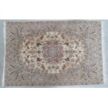 A Persian Style Floor Rug with Animal Patterns. Length: 170cm Width: 110cm