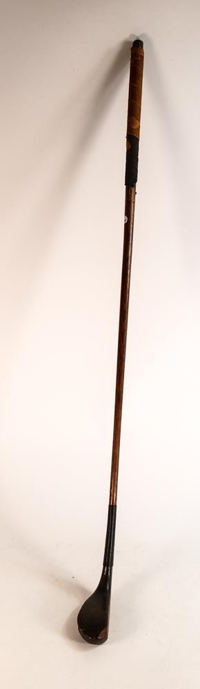 Late 19th century long nosed golf club. - Image 5 of 5