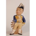 Shorter & Sons 'Wellington' Toby jug, early 20th century. Designed in 1940's after the D'Oyly
