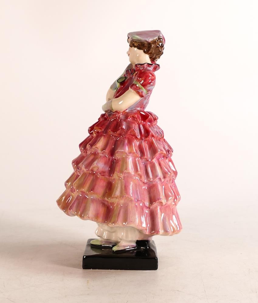 Royal Doulton early figure Maisie HN1619, dated 1934. 1cm hairline crack from centre of base to - Image 2 of 4