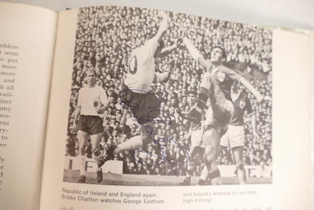 A collection of 1960's football books including FA Book for Boys 21 1968, Soccer the International - Image 14 of 23