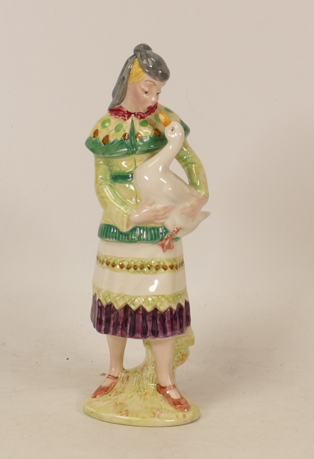 Beswick figure of a lady with duck 1247