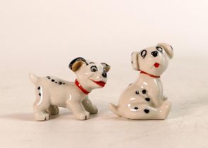 Wade Whimsies from the Disney Collection 101 Dalmatians Rolly and Lucky - Rolly small chip to