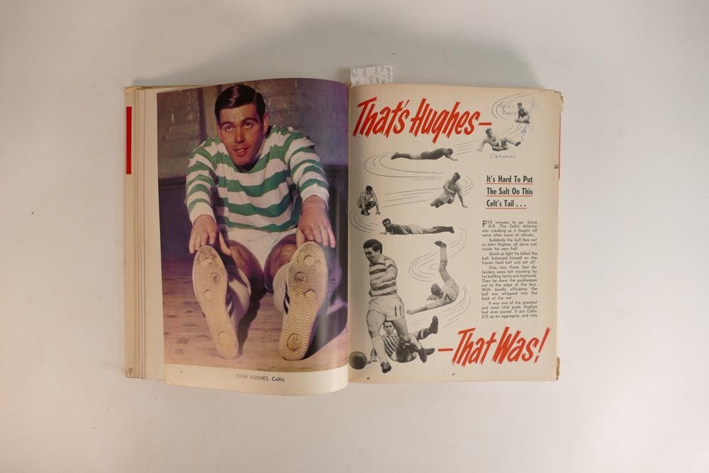 Two copies of signed 1960's The Tropical Times Football books including 67/68 with Gordon Banks, - Image 12 of 14