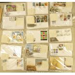 A large collection of Royal Mail First Day Covers from 1970s, 1980s, 1990s, 2004, 2011, 2008, etc (2