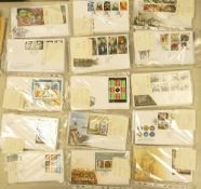 A large collection of Royal Mail First Day Covers from 1970s, 1980s, 1990s, 2004, 2011, 2008, etc (2
