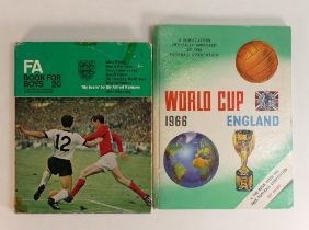 Two 1960's football books including World Cup '66 signed Tom Finney & FA Book for Boys 20 1967-68