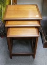 G plan teak nest of 3 tables in nice condition.