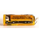 Corgi 1147 Scammell Handyman "Ferrymasters the International Hauliers" - white and yellow cab with