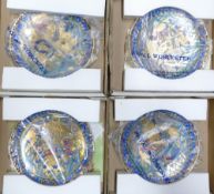 Four Boxed Royal Worcester Legends of the Nile Plates to include Tutankhamun and His Queen,