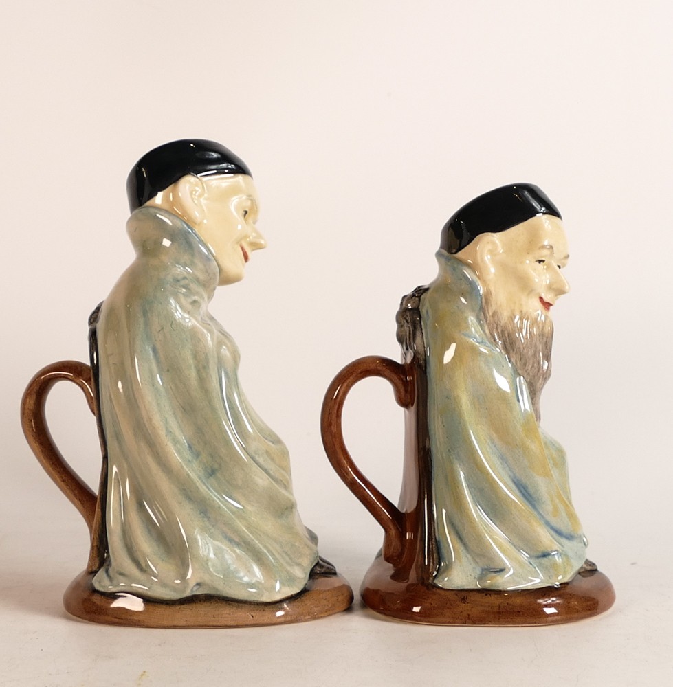 Pair of Royal Doulton small toby jugs Spook D7132 and Bearded Spook D7133. (2) - Image 4 of 4