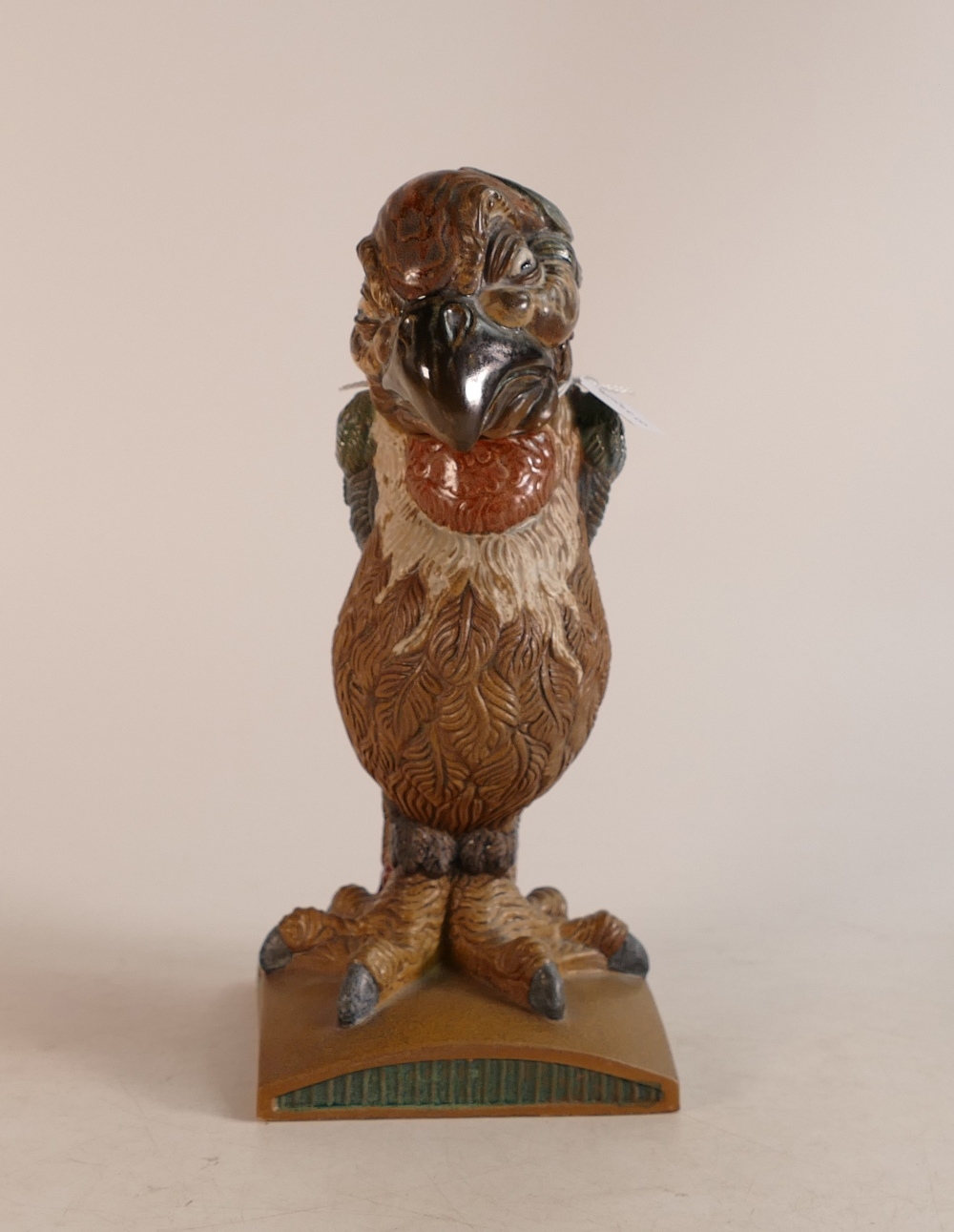 Burslem Pottery Stoneware The Judge Court Room Series Grotesque Bird, Inspired by Martin Bros,,