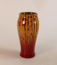 Anita Harris Brimstone Bella Vase, Gold Signed, height 17cm