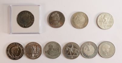 10 x modern UK commemorative £5 coins