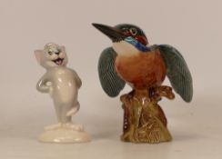 Beswick Kingfisher 2371 together wit Beswick figure of Tom