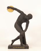 Wedgwood basalt boxed figure 'Games of The 30th Olympiad' for Olympic games 2012. Boxed