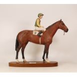 Beswick Connoisseur model of Arkle with Pat Taaffe up