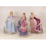 Franklin Mint figures to include Princess of the glass mountain , Ice Palace and The Snow Queen.