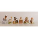 A collection of Beswick Beatrix Potter BP3 to include Timmie Willie, Tom Thumb, Rebeccah Puddle-