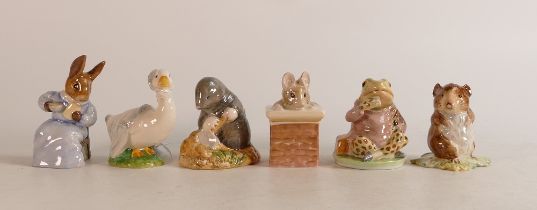 A collection of Beswick Beatrix Potter BP3 to include Timmie Willie, Tom Thumb, Rebeccah Puddle-