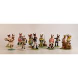 Royal Doulton Bunnykins The Pastime Collection figures Caught a Whopper DB424, Little Ballerina