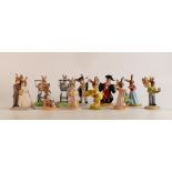 Royal Doulton Bunnykins The Occasions Collection figures Love Heart DB288, Easter Parade DB292,
