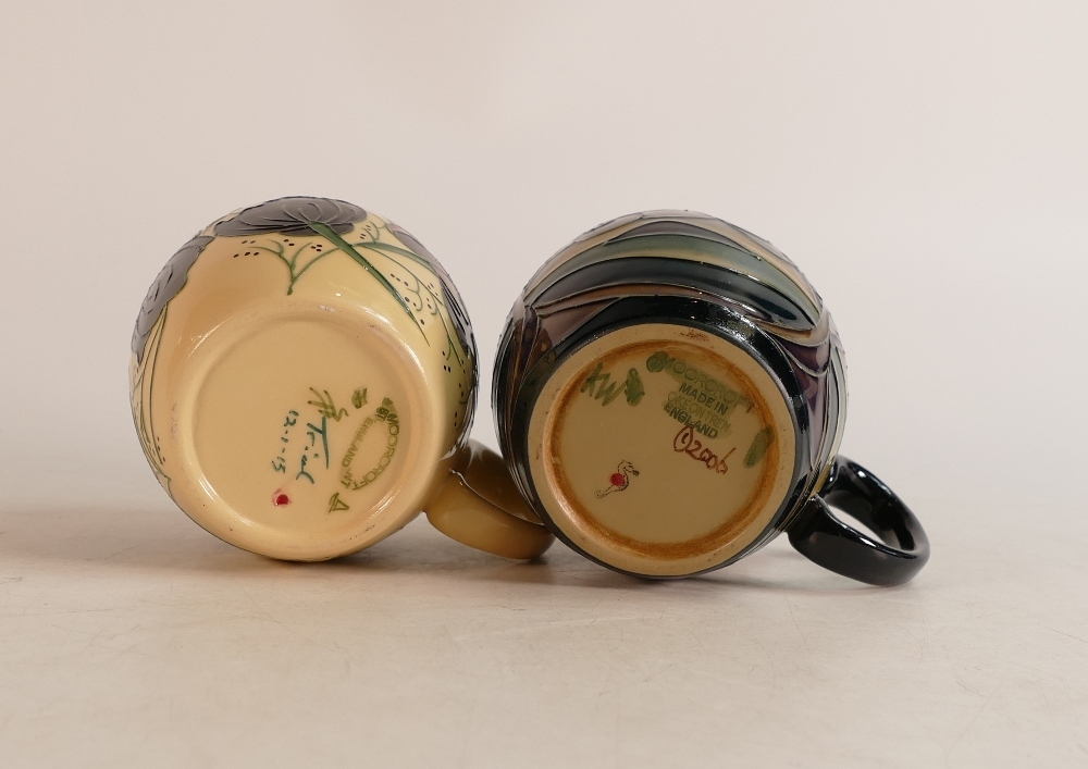 Two Moorcroft mugs to include Trail Chocolate Cosmos dated 12/1/15 together with Western Isles. Both - Image 2 of 2