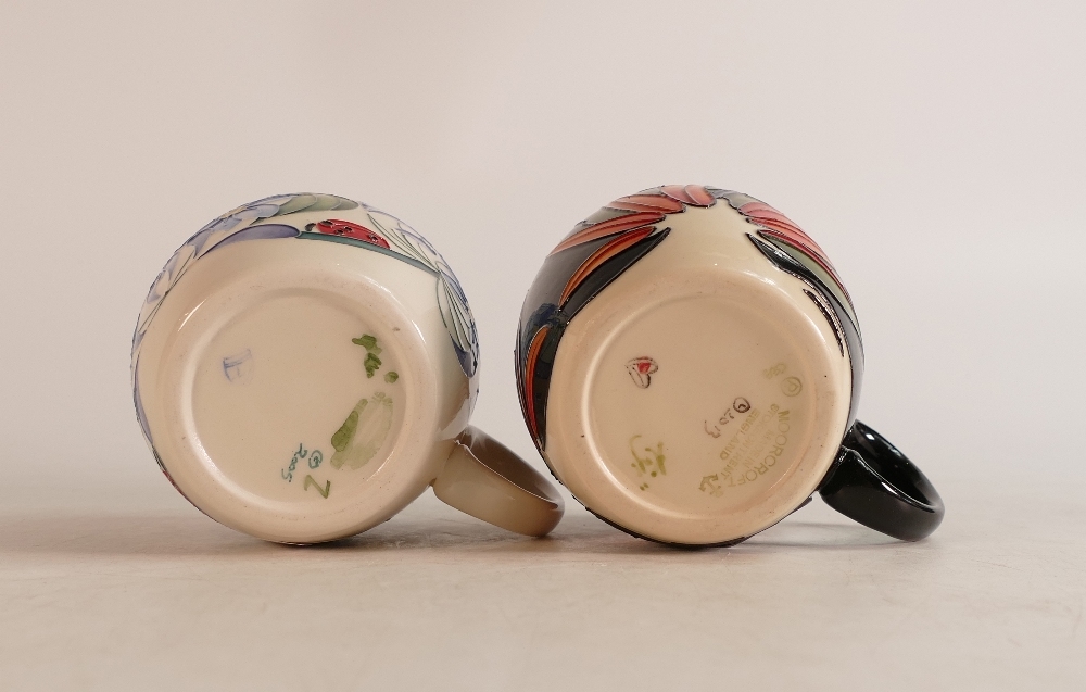 Two Moorcroft mugs to include Tropical Paradise and Fly Away Home (2) - Image 2 of 2